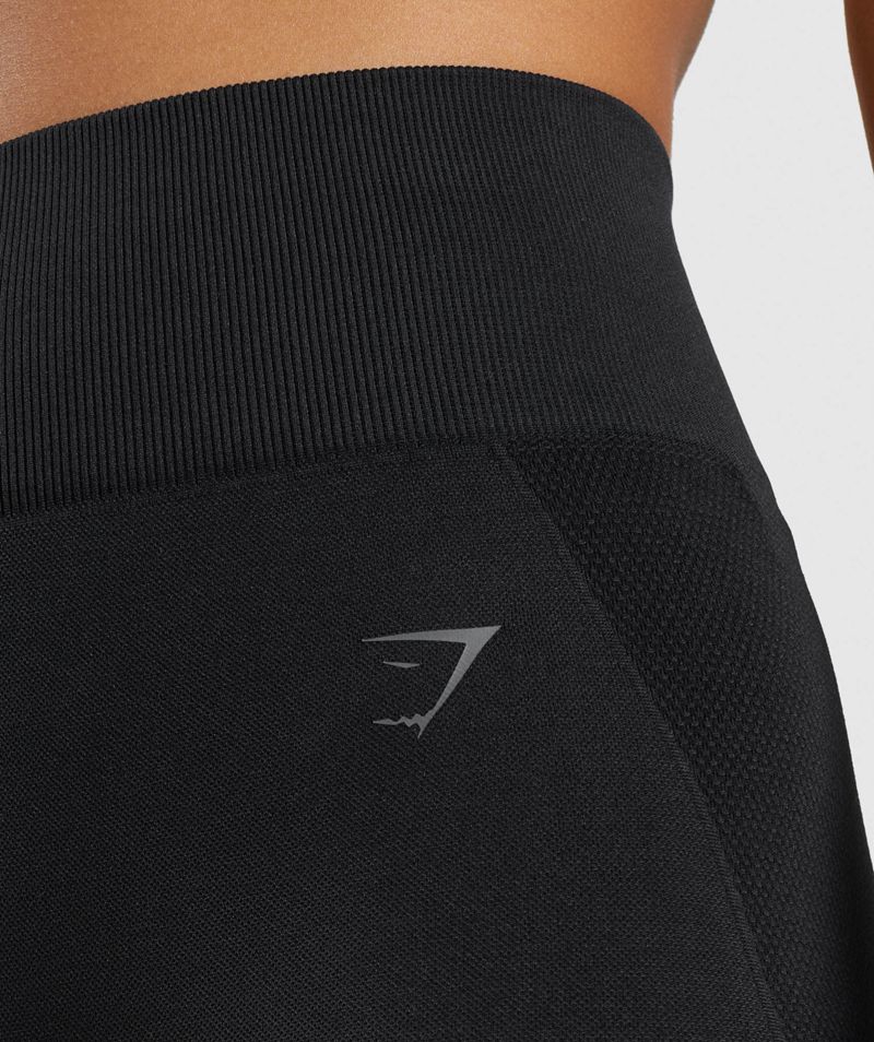 Women's Gymshark Flex Cycling Shorts Black | USA  4306-BDVRW