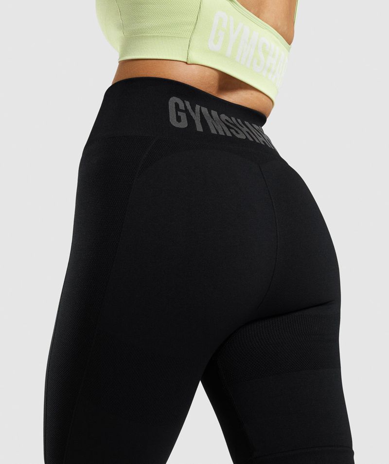 Women's Gymshark Flex Cycling Shorts Black | USA  9230-FRWGJ