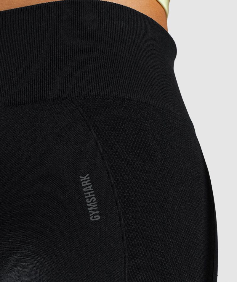 Women's Gymshark Flex Cycling Shorts Black | USA  9230-FRWGJ