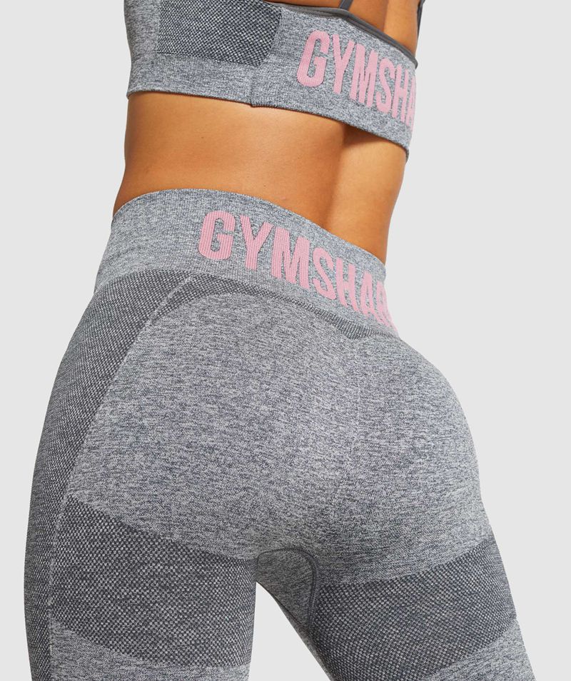 Women's Gymshark Flex Cycling Shorts Grey | USA  1903-ADZTB