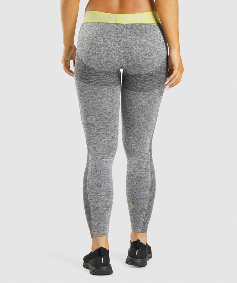 Women's Gymshark Flex Low Rise Leggings Grey | USA  3587-EWROT