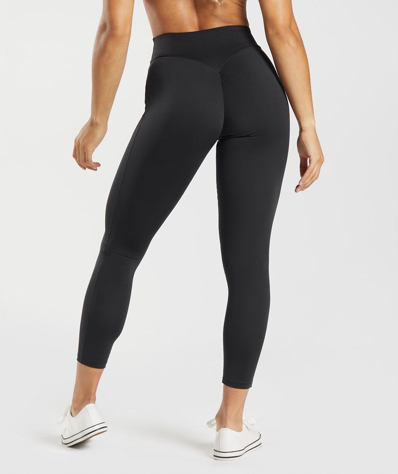 Women's Gymshark Gs Power Original Leggings Black | USA  3459-AFROJ