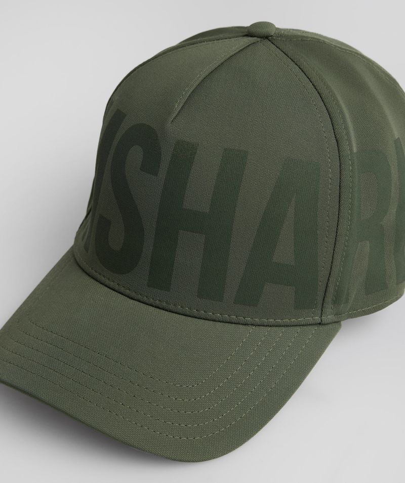 Women's Gymshark Logo Trucker Caps Olive | USA  9068-SKTGX