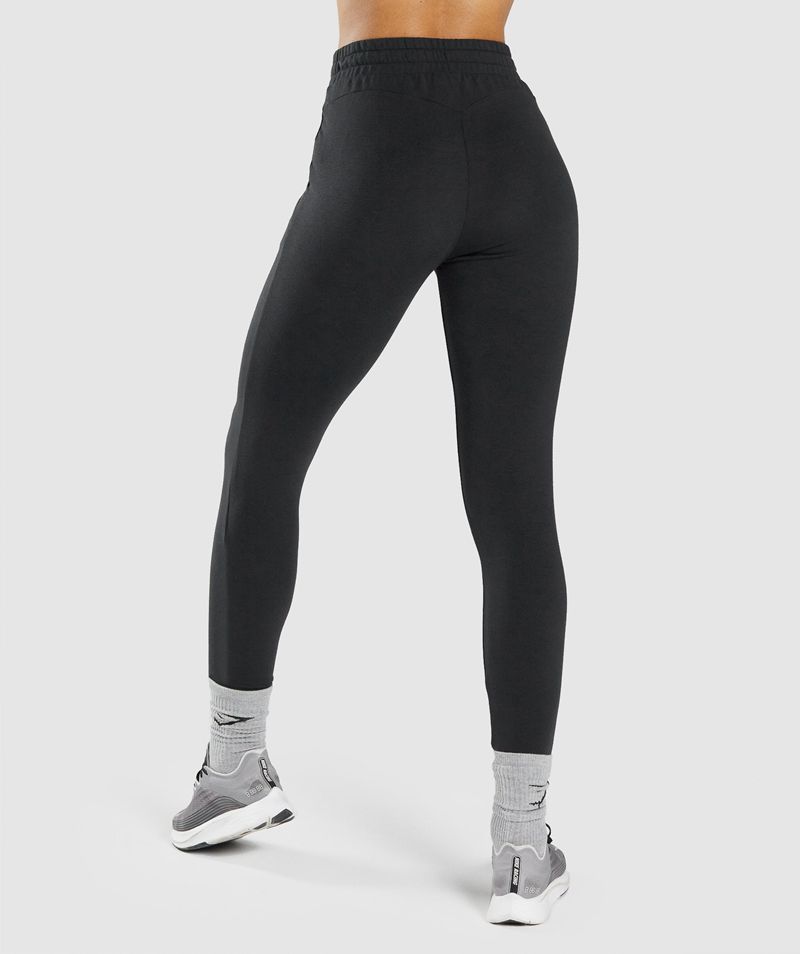 Women's Gymshark Pippa Training Joggers Black | USA  4683-KHJNL