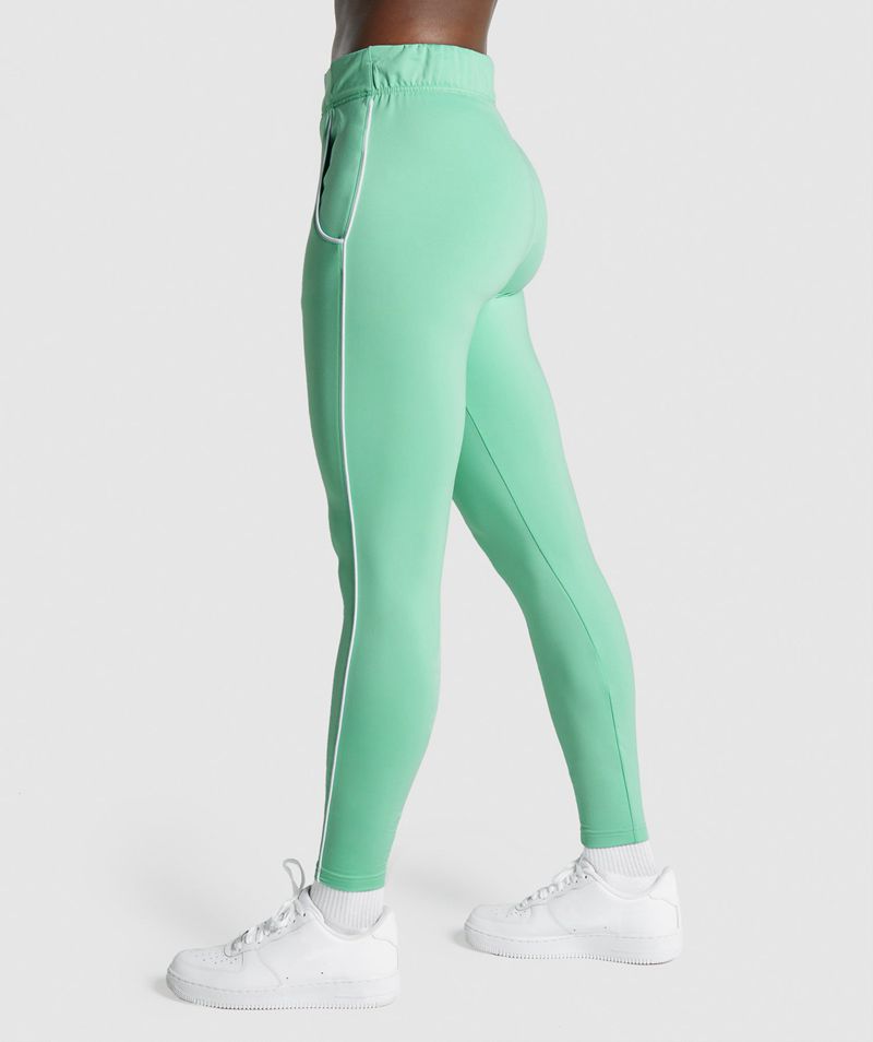 Women's Gymshark Recess Joggers Light Green | USA  8149-TKIVW