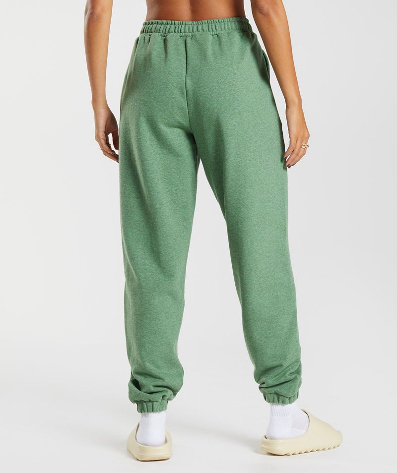 Women's Gymshark Rest Day Sweats Joggers Green | USA  3852-UKJQX