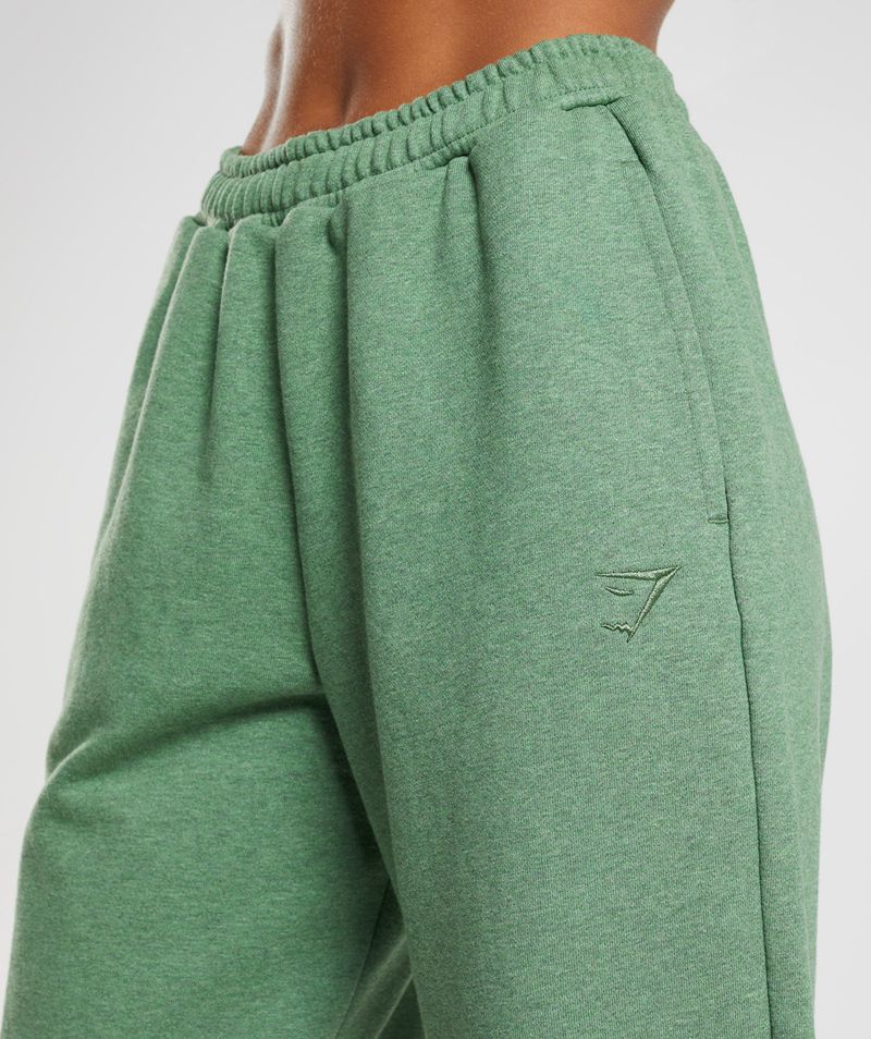 Women's Gymshark Rest Day Sweats Joggers Green | USA  3852-UKJQX