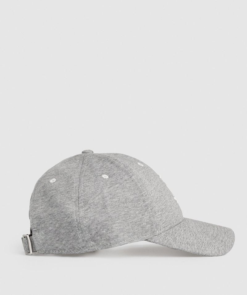 Women's Gymshark Sharkhead Caps Light Grey | USA  0394-UHTDN