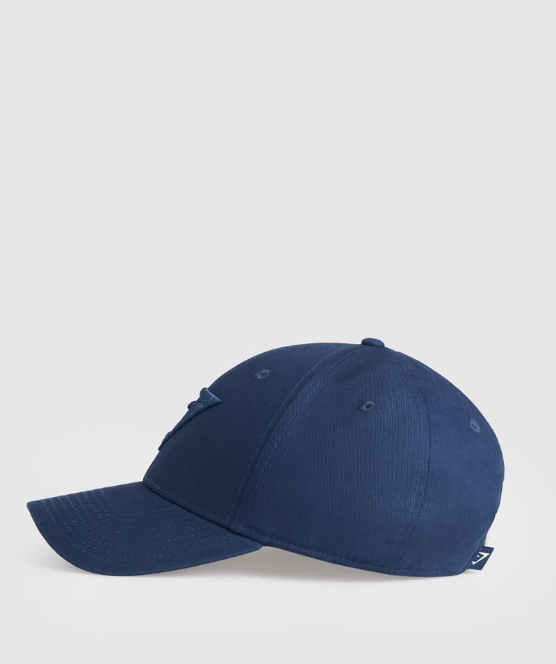 Women's Gymshark Sharkhead Caps Navy | USA  9814-YPHVQ