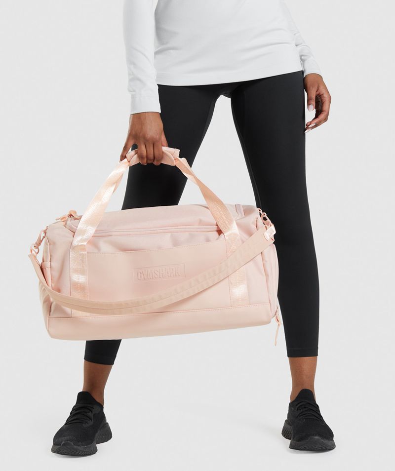 Women's Gymshark Small Everyday Gym Bags Pink | USA  8459-QDUJP