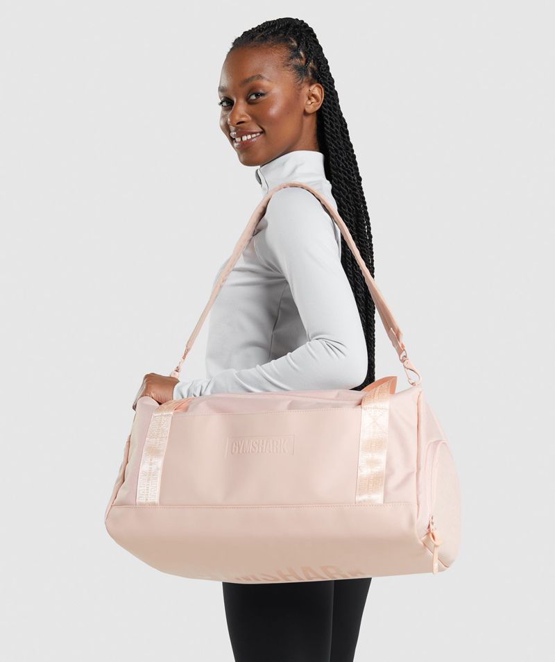 Women's Gymshark Small Everyday Gym Bags Pink | USA  8459-QDUJP