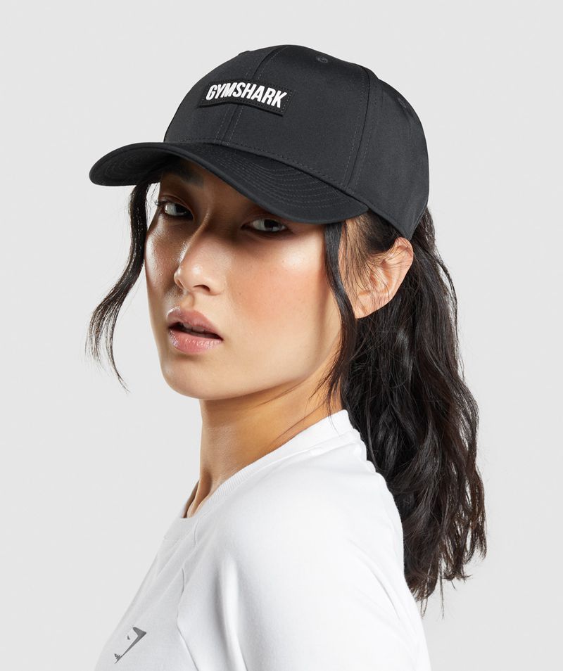 Women\'s Gymshark Snapback Hats Black | USA  0514-PYAXS