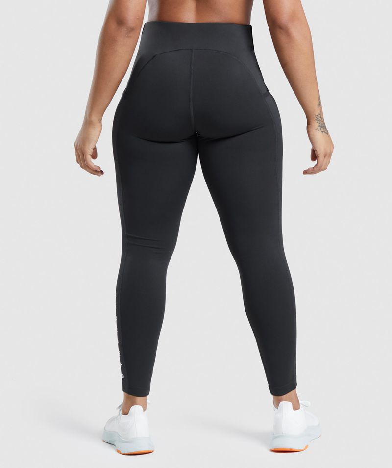 Women's Gymshark Sport Leggings Black | USA  2874-VCOYF