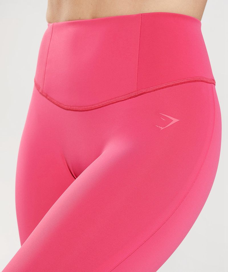 Women's Gymshark Studio 7/8 Leggings Pink | USA  2791-UPWMF