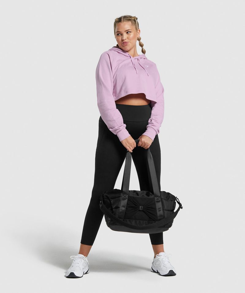 Women's Gymshark Studio Gym Bags Black | USA  5376-EFRWK