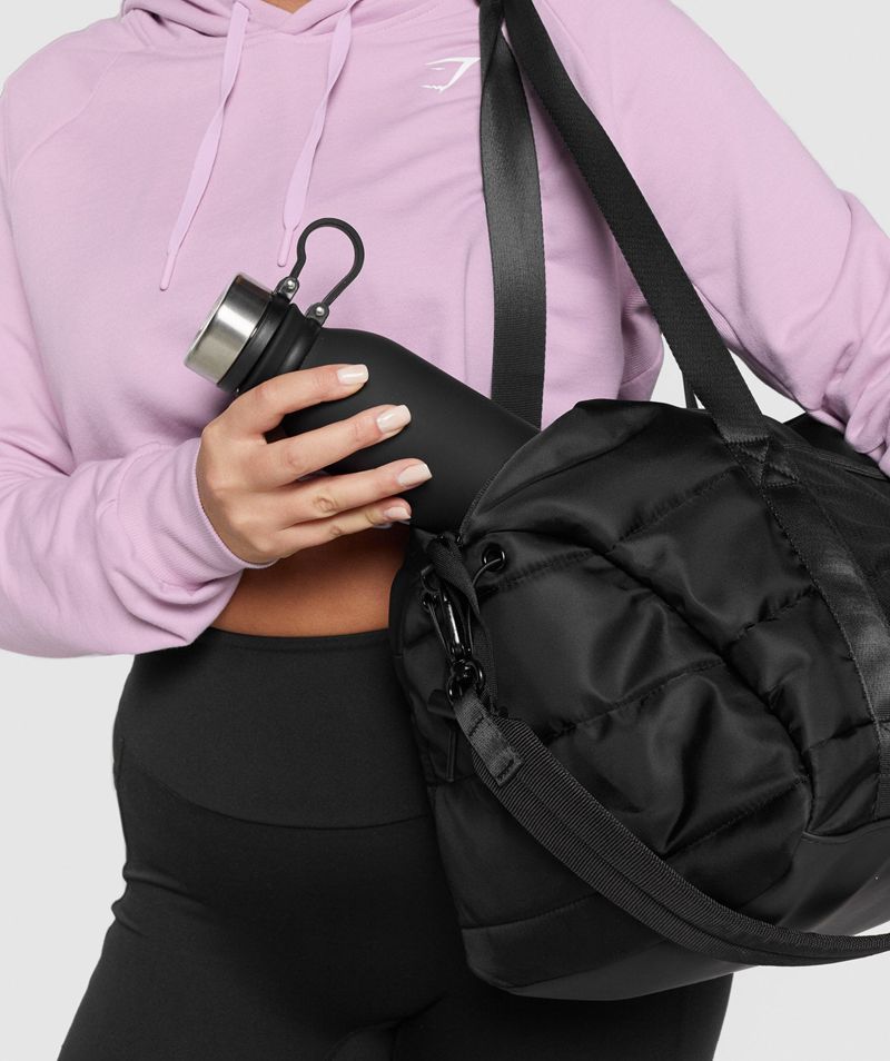 Women's Gymshark Studio Gym Bags Black | USA  5376-EFRWK