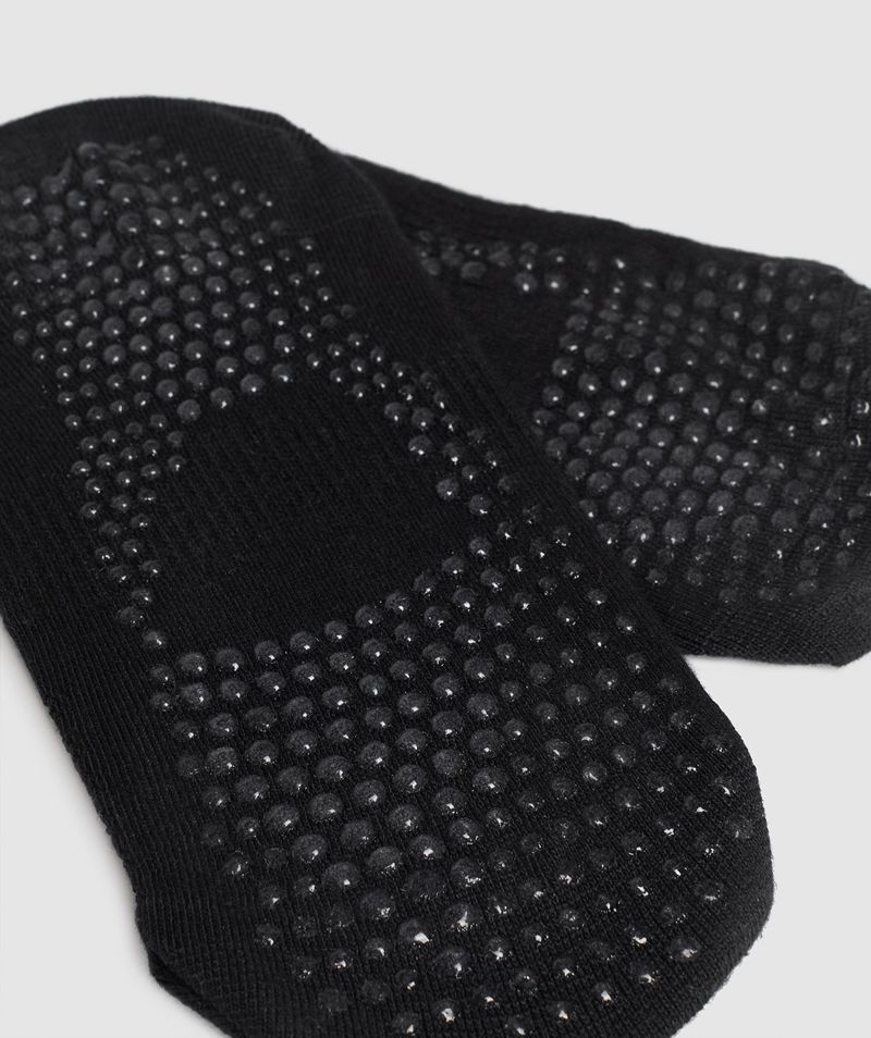 Women's Gymshark Studio Socks Black | USA  4125-LZPTA