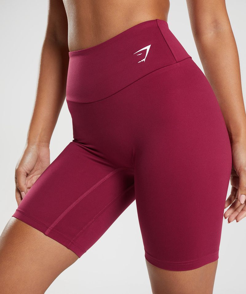 Women's Gymshark Training Cycling Shorts Pink | USA  3746-UAQFR