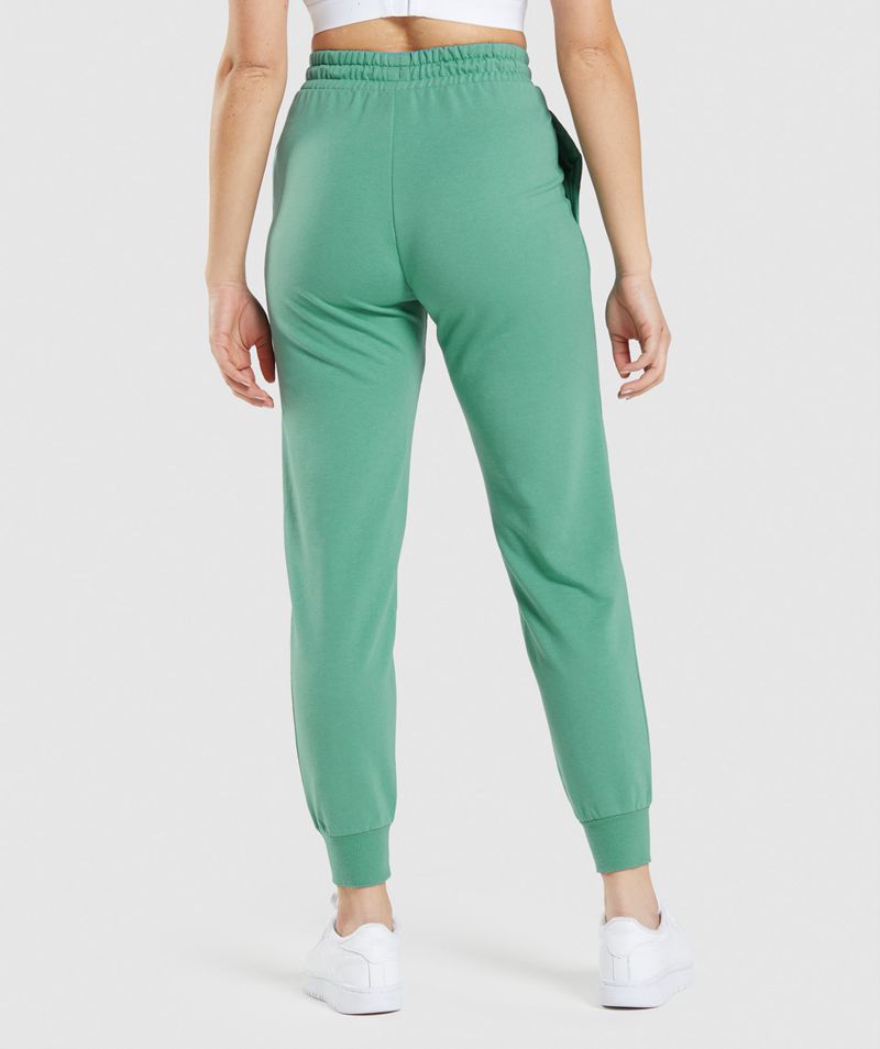 Women's Gymshark Training Joggers Green | USA  5794-SLVTQ