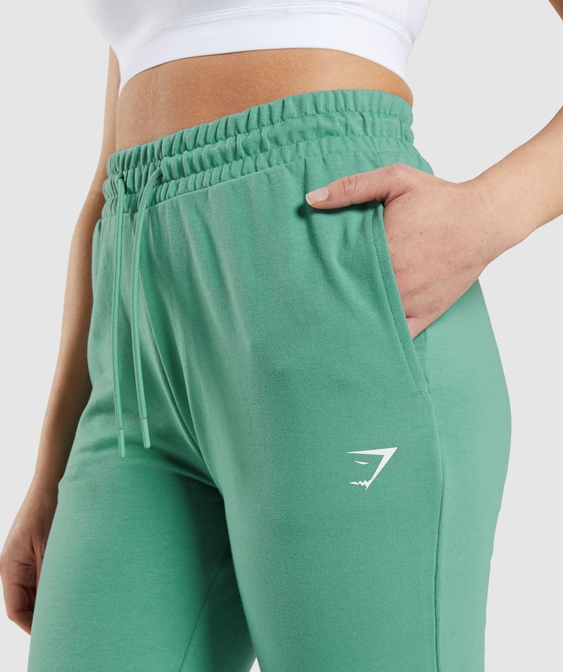 Women's Gymshark Training Joggers Green | USA  5794-SLVTQ