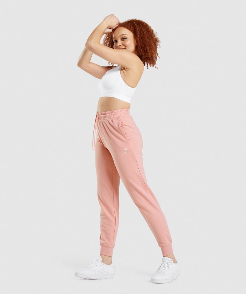 Women's Gymshark Training Joggers Pink | USA  1243-APDUH