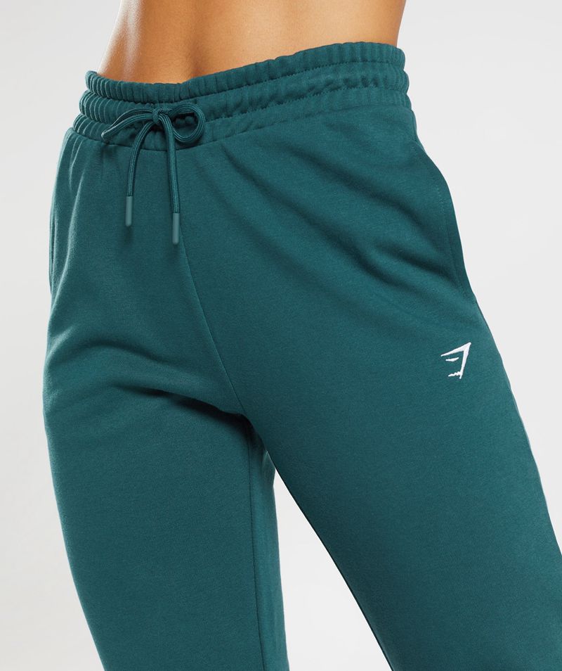 Women's Gymshark Training Joggers Turquoise | USA  8912-KHCFJ