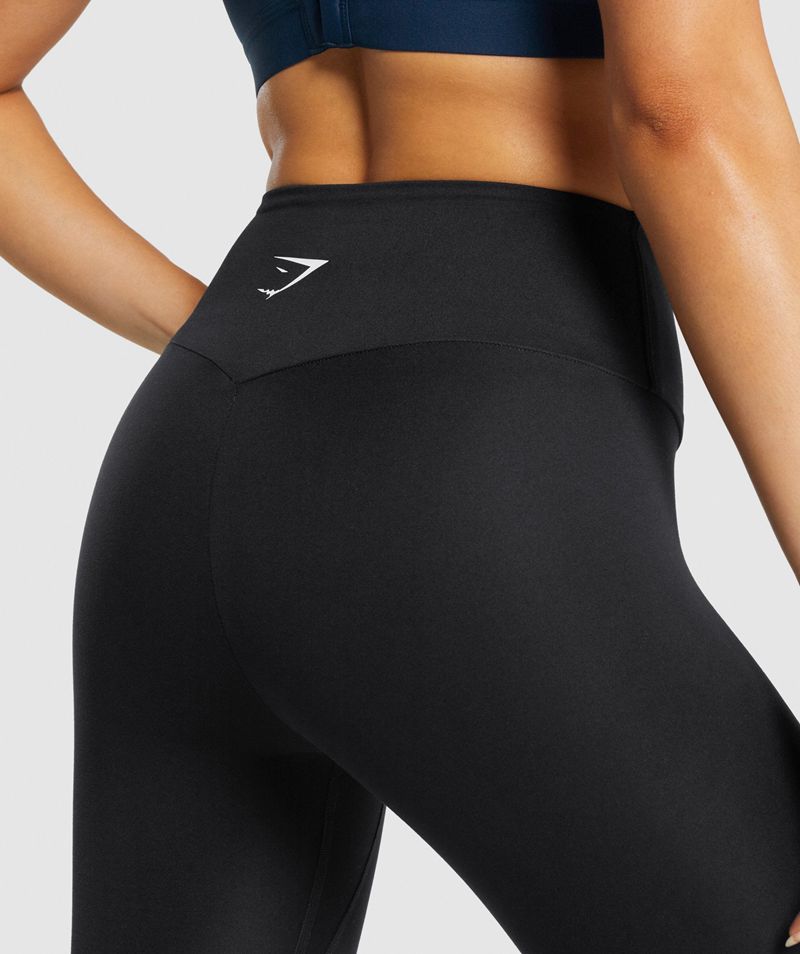 Women's Gymshark Training Leggings Black | USA  0541-VCDNI