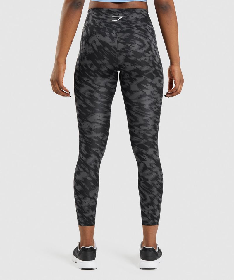 Women's Gymshark Training Leggings Black | USA  5946-WFOTI