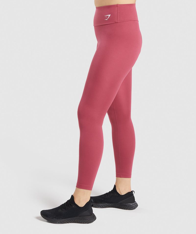 Women's Gymshark Training Leggings Pink | USA  7328-TVCZN