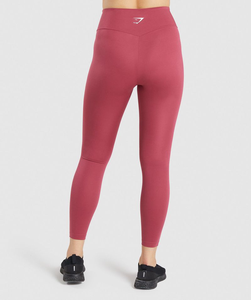 Women's Gymshark Training Leggings Pink | USA  7328-TVCZN