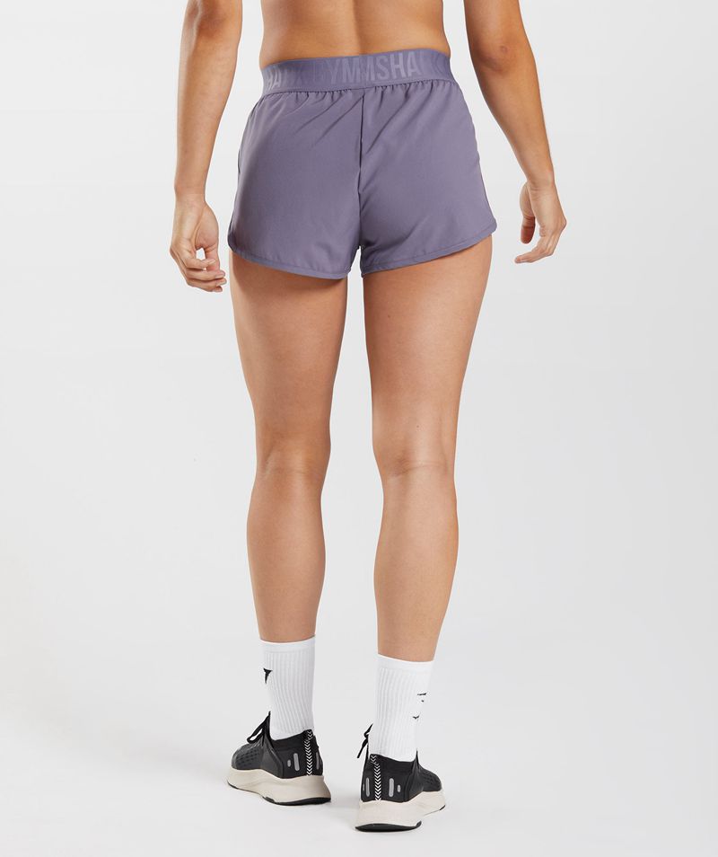 Women's Gymshark Training Loose Fit Shorts Purple | USA  2857-HAYES