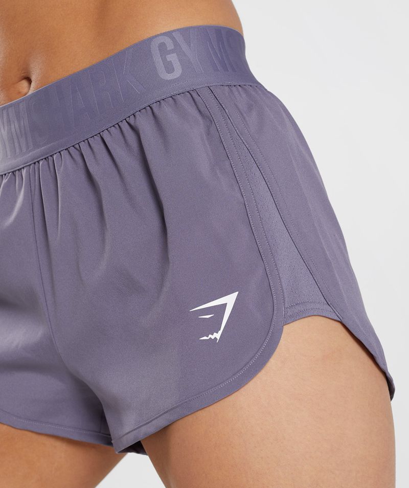 Women's Gymshark Training Loose Fit Shorts Purple | USA  2857-HAYES