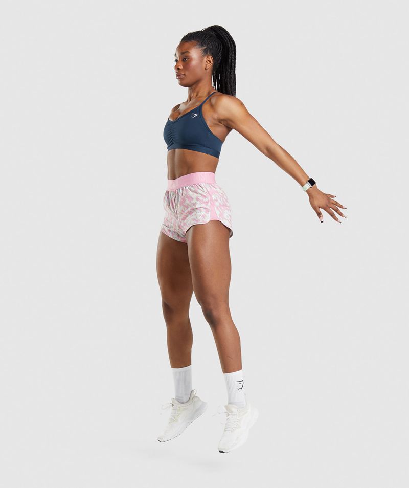 Women's Gymshark Training Loose Fit Shorts Pink | USA  9130-HFVWC