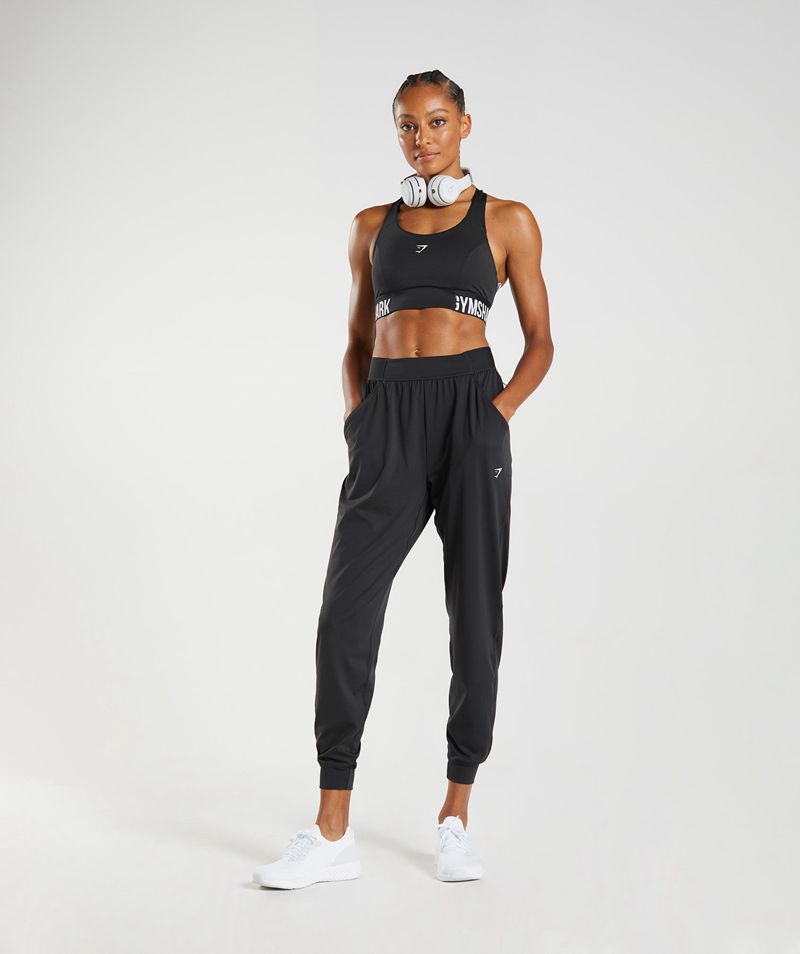 Women's Gymshark Training Performance Joggers Black | USA  3490-UQAPD