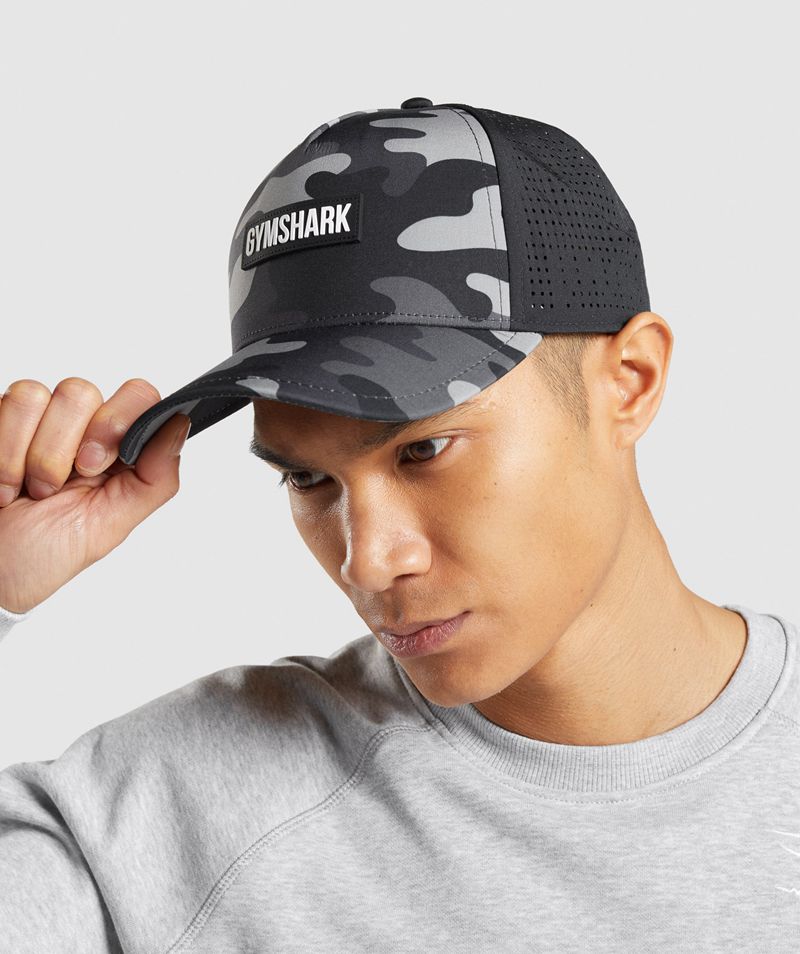 Women's Gymshark Trucker Caps Grey | USA  0863-IRQOG