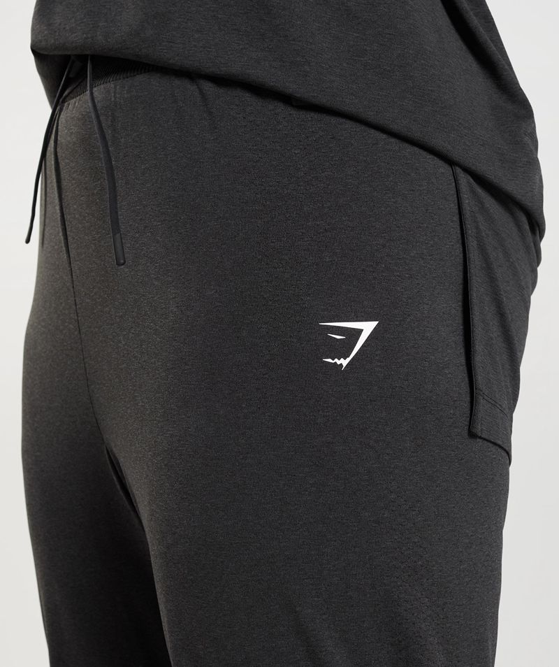 Women's Gymshark Vital Seamless 2.0 Joggers Black | USA  0412-ZGKPY