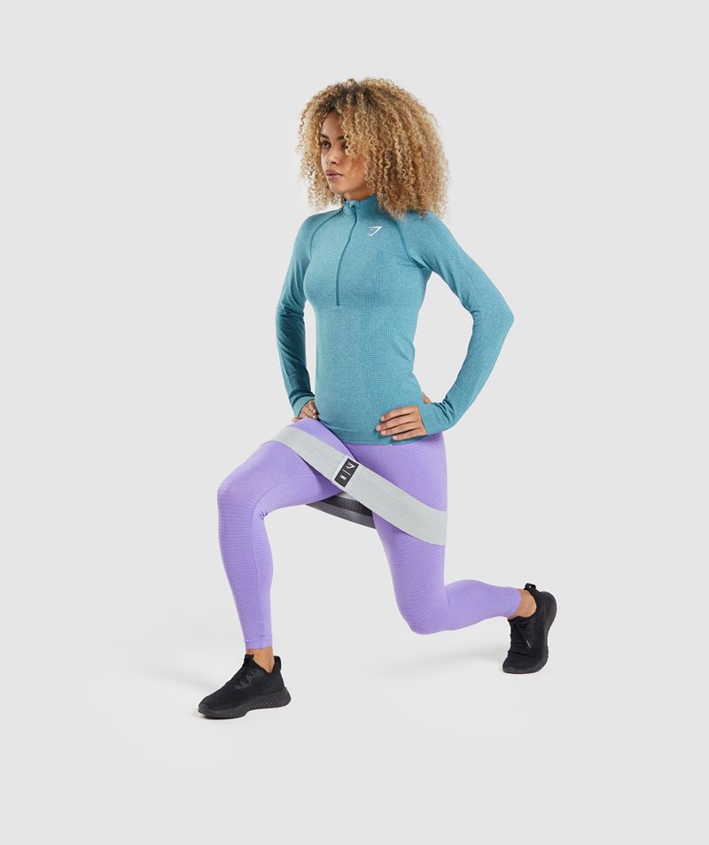 Women's Gymshark Vital Seamless 2.0 Leggings Light Purple | USA  0723-MIWYF