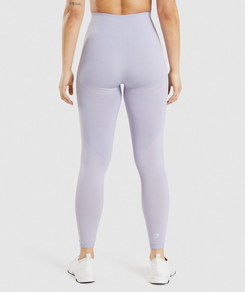 Women's Gymshark Vital Seamless 2.0 Leggings Blue | USA  0725-NILBT