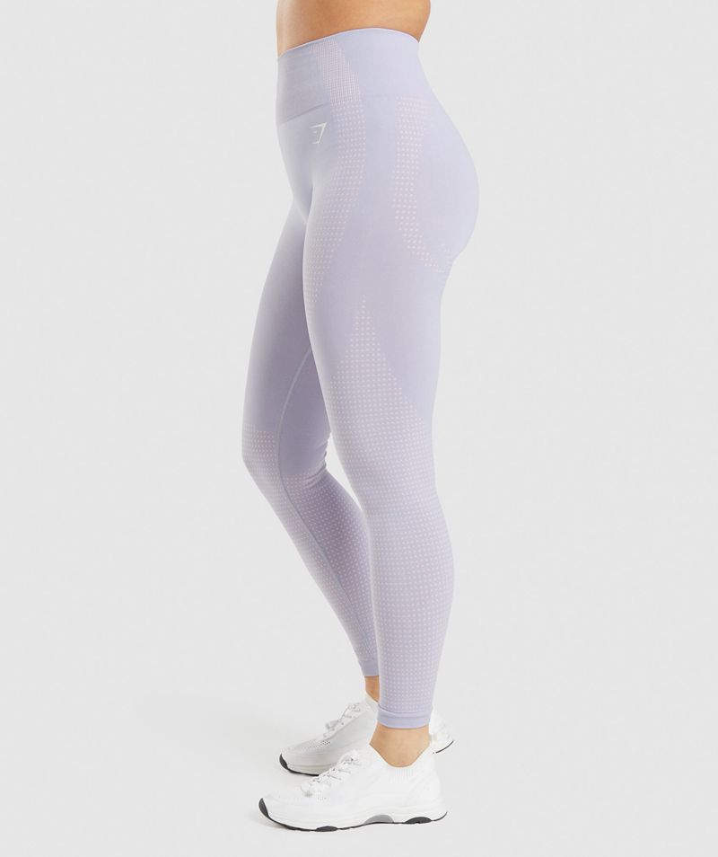 Women's Gymshark Vital Seamless 2.0 Leggings Blue | USA  0725-NILBT