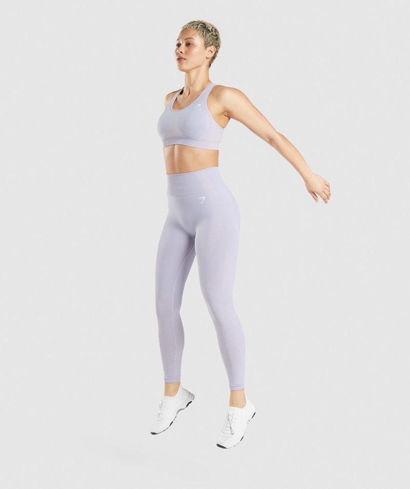 Women's Gymshark Vital Seamless 2.0 Leggings Blue | USA  0725-NILBT