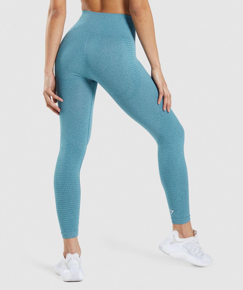 Women's Gymshark Vital Seamless 2.0 Leggings Blue | USA  2469-NYCPZ