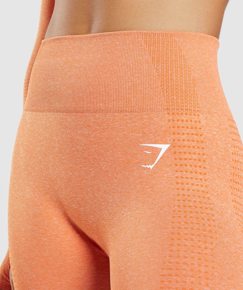 Women's Gymshark Vital Seamless 2.0 Leggings Orange | USA  2918-CJSPZ