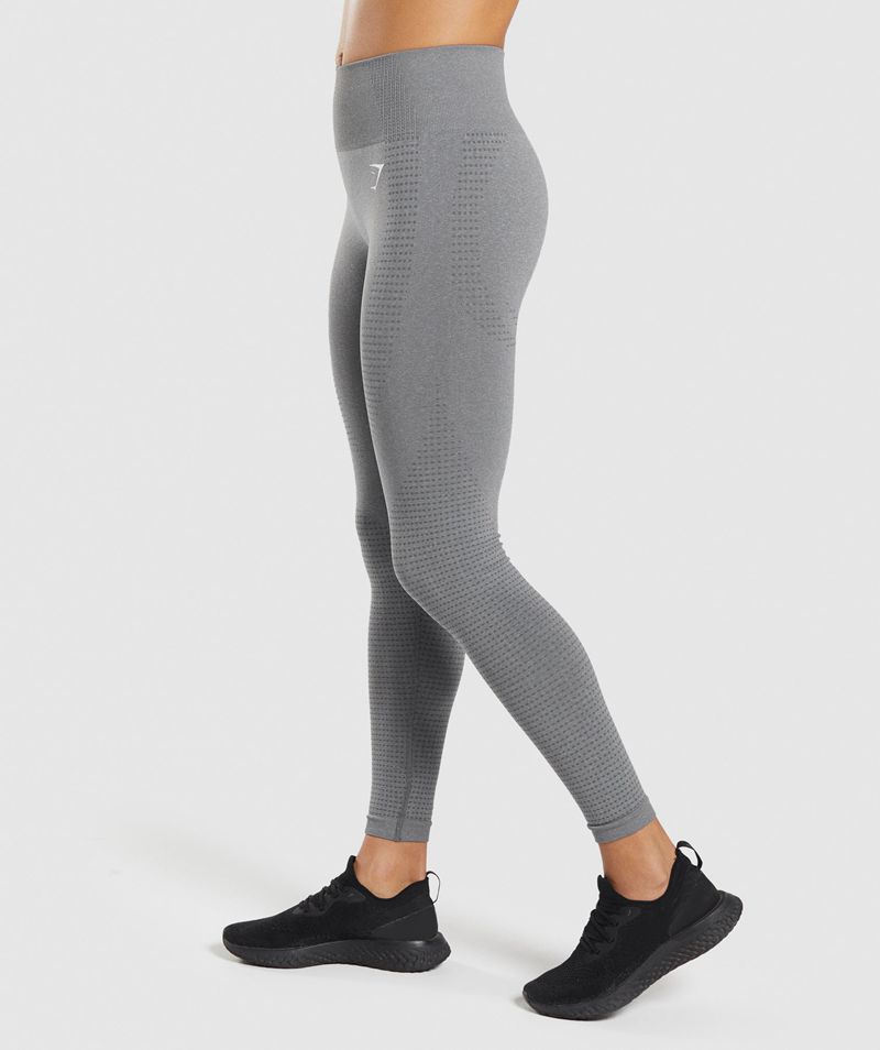 Women's Gymshark Vital Seamless 2.0 Leggings Grey | USA  3816-IETGK