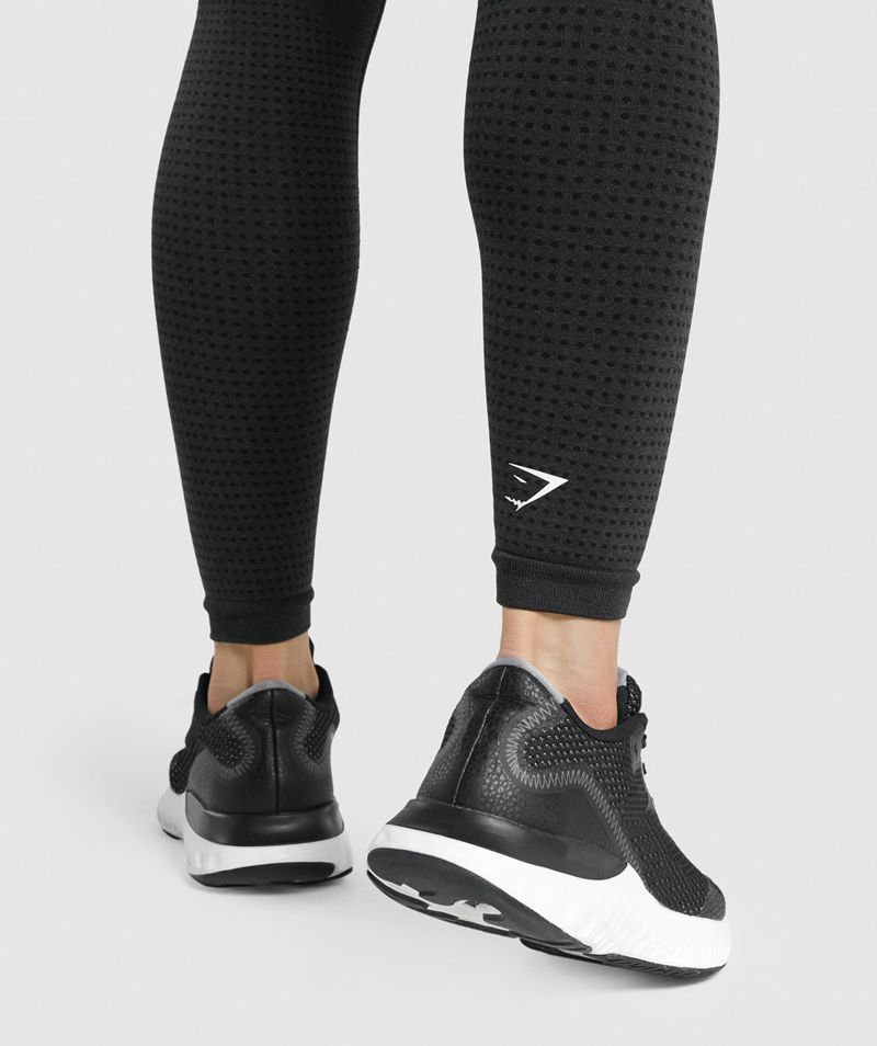 Women's Gymshark Vital Seamless 2.0 Leggings Black | USA  4670-SCTAL