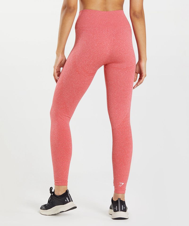 Women's Gymshark Vital Seamless 2.0 Leggings Red | USA  7518-ZAJRP