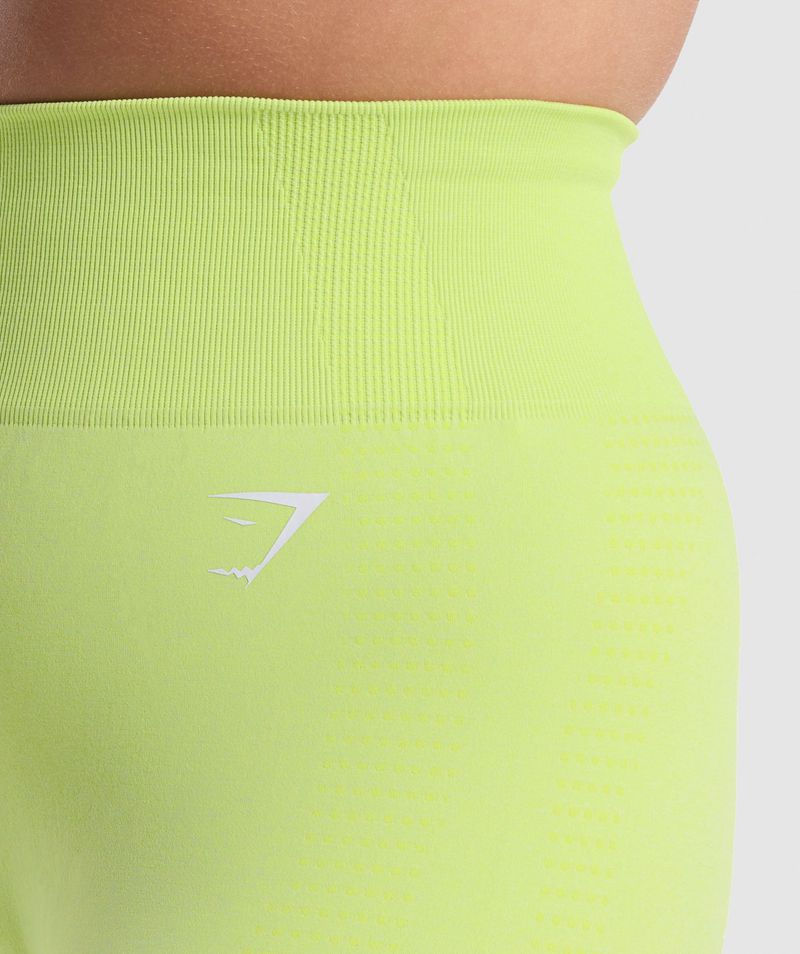 Women's Gymshark Vital Seamless 2.0 Leggings Yellow | USA  8923-IWYAP