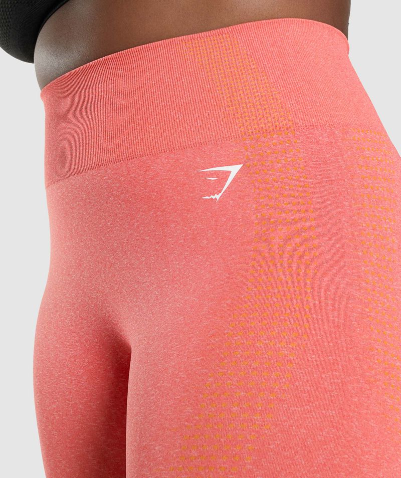 Women's Gymshark Vital Seamless 2.0 Leggings Orange | USA  9126-WIZVO