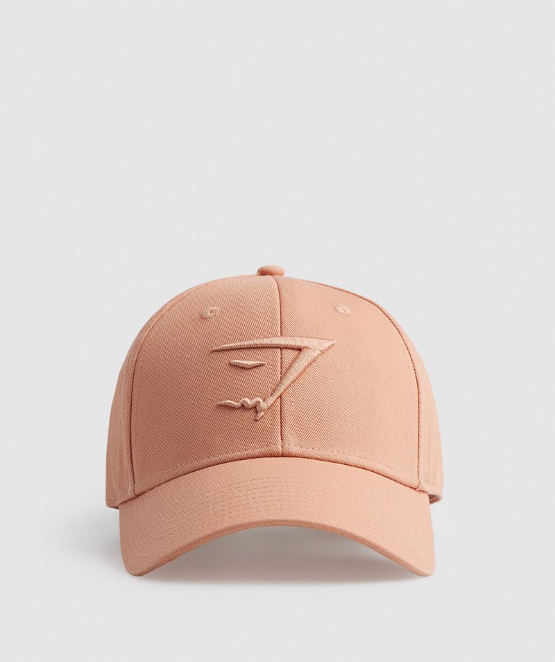 Women\'s Gymshark Whitney Baseball Caps Beige | USA  4597-ACWHQ