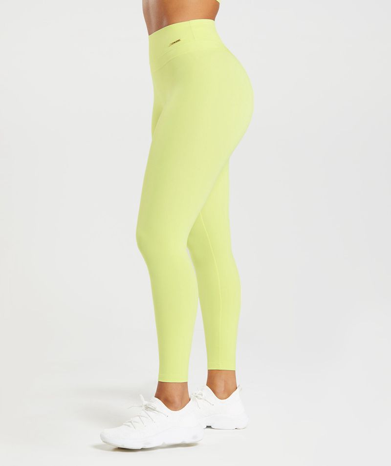 Women's Gymshark Whitney High Rise Leggings Green | USA  0812-EZVLW