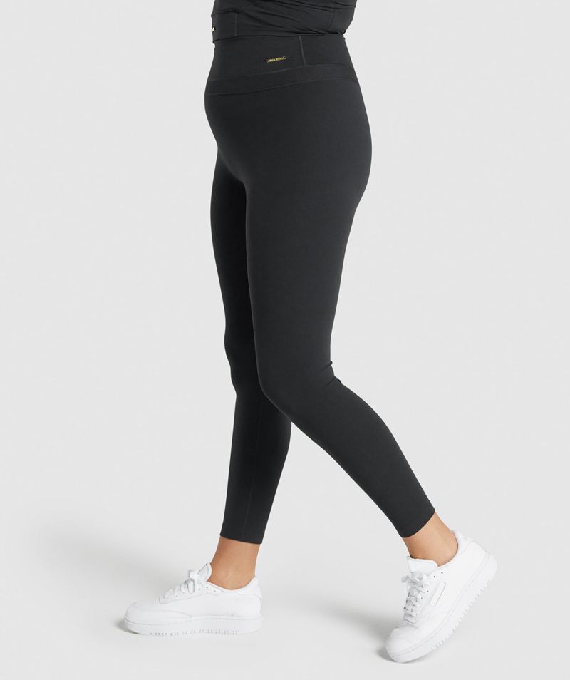 Women's Gymshark Whitney High Rise Leggings Black | USA  1927-ZQHRY